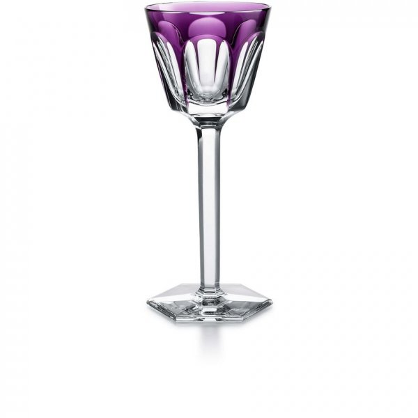 Harcourt-verre-vin-du-rhin-violet-Baccarat