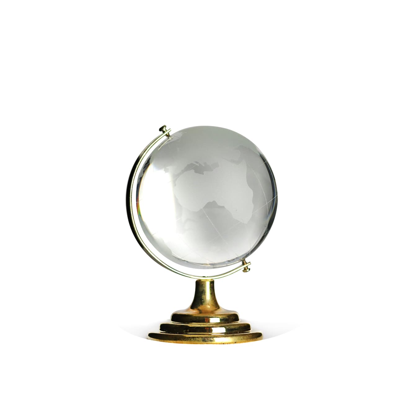 Boule de Cristal globe terrestre à prix de gros - Minerals Store