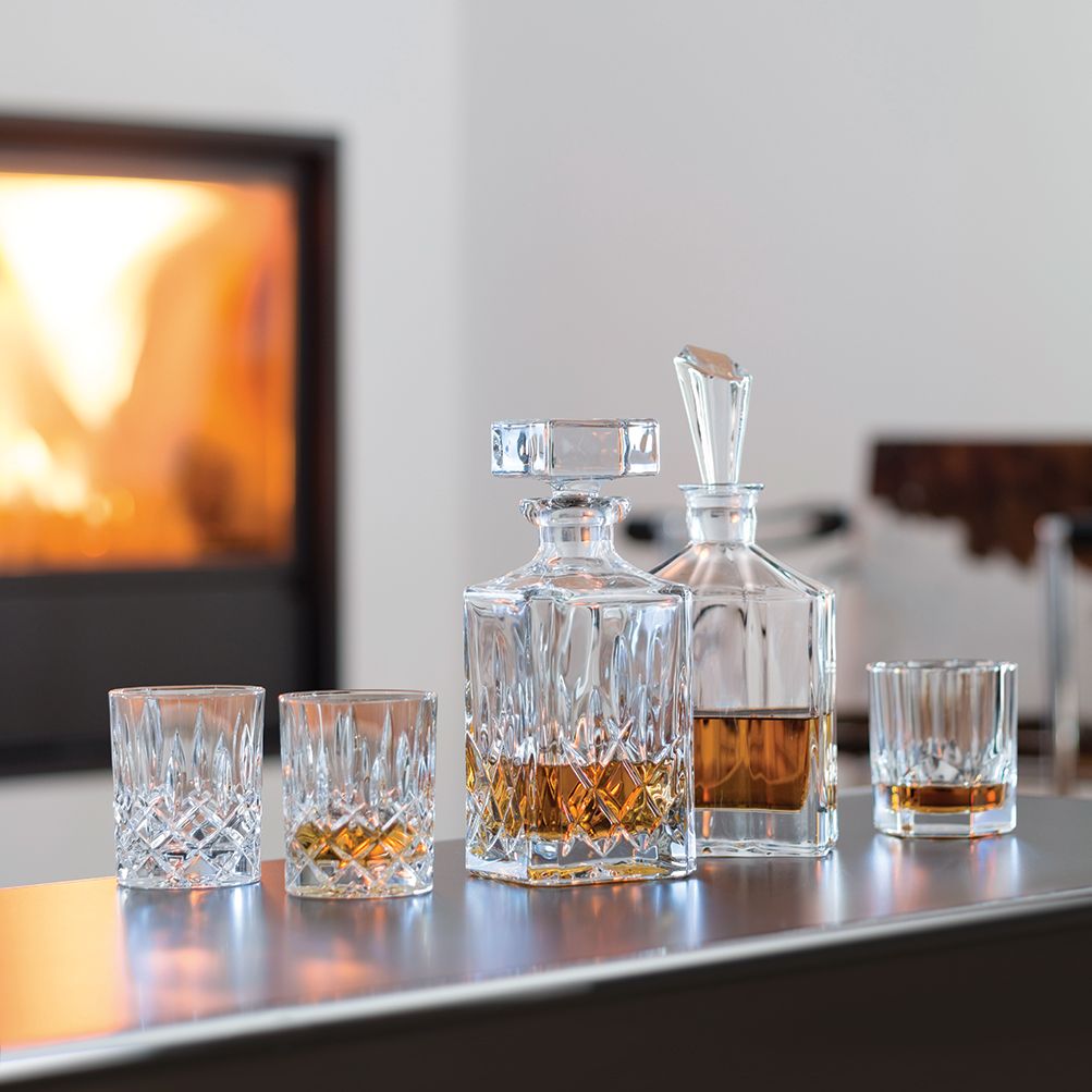 Service de boisson (7) - Service à whisky - Cristal de Bohême