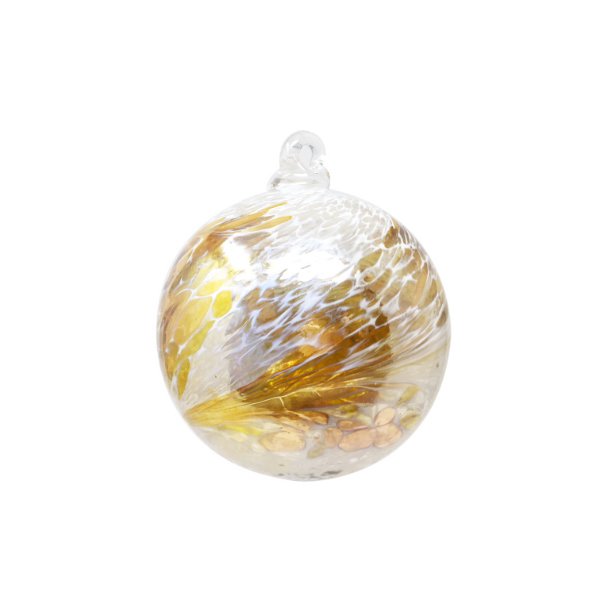 Gold Crystal Christmas Ball