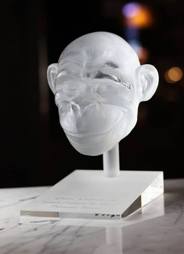 sculpture-chimpanze-verre